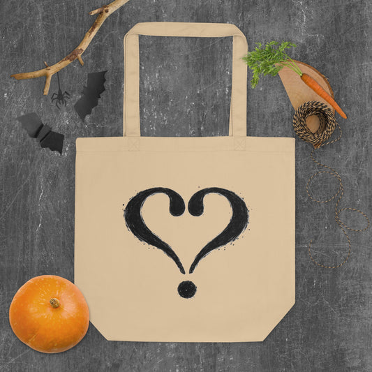 Eco Tote Bag THE QUESTION IS LOVE - Wear Unspoken