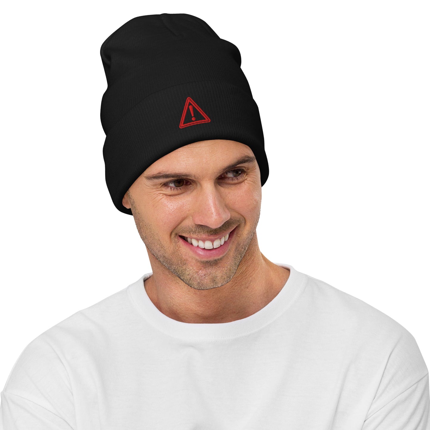 Signal Beanie — Geborduurd - Wear Unspoken
