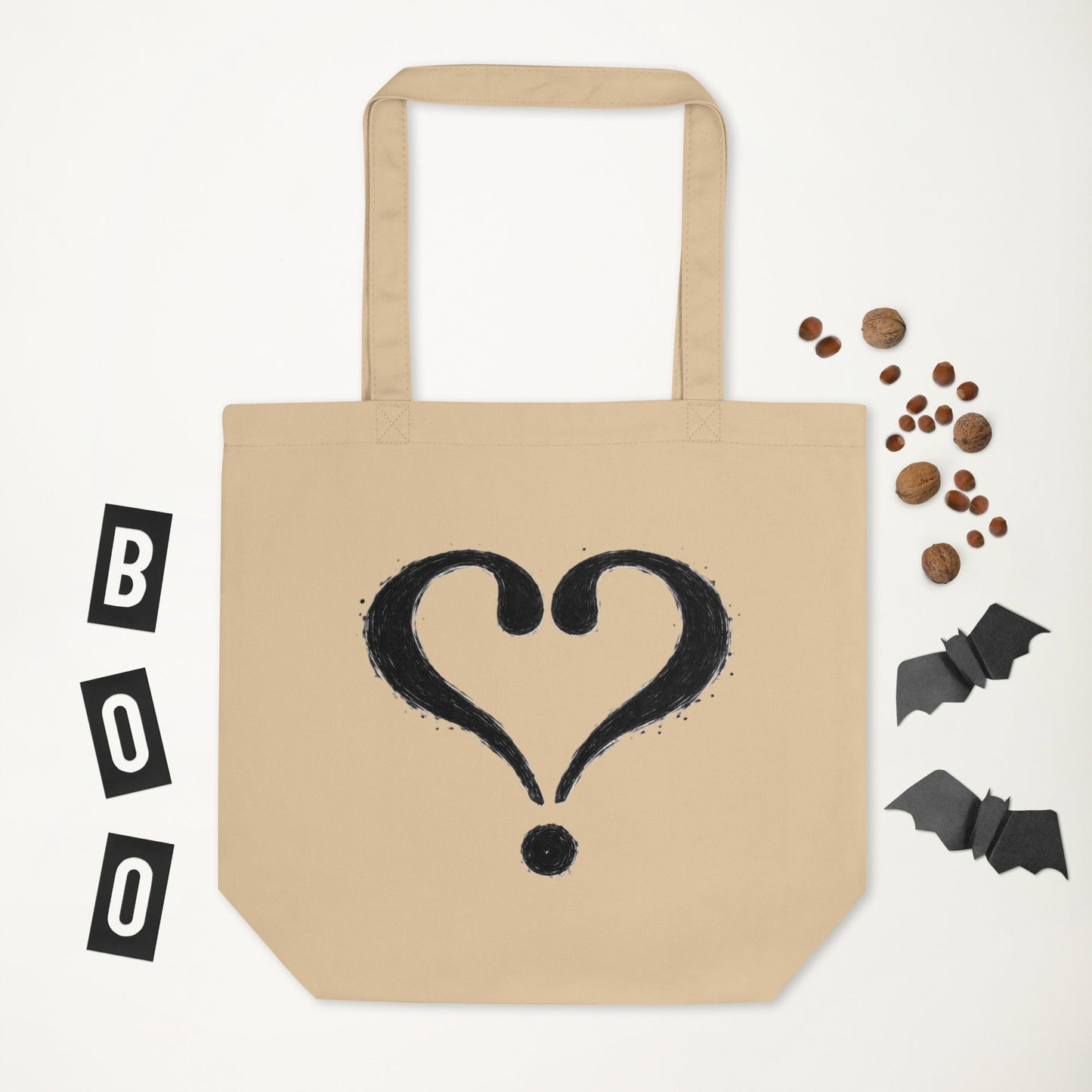 Eco Tote Bag THE QUESTION IS LOVE - Wear Unspoken