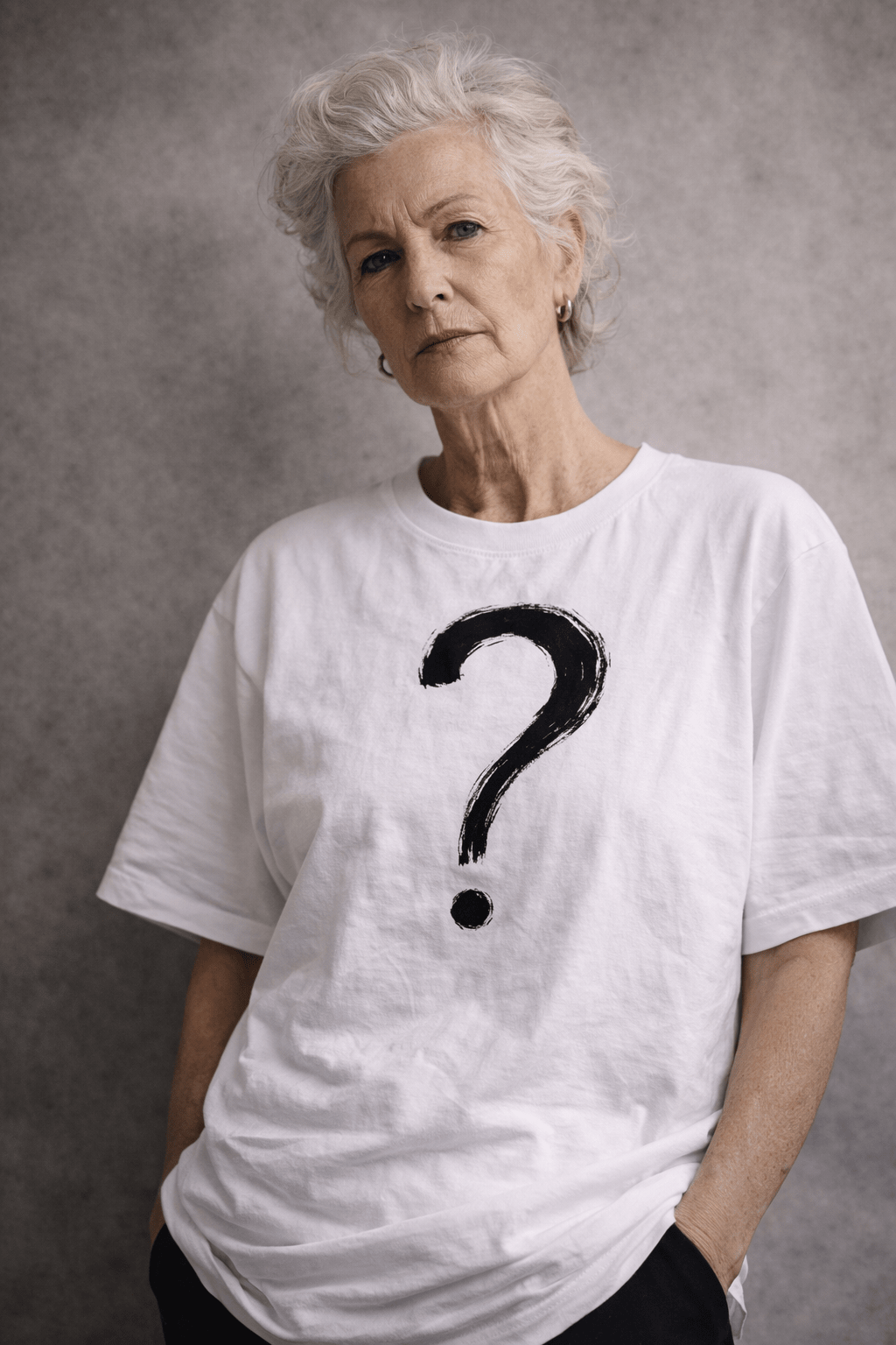 QUESTION — Minimal Streetwear T-shirt | Wear Unspoken - Wear Unspoken