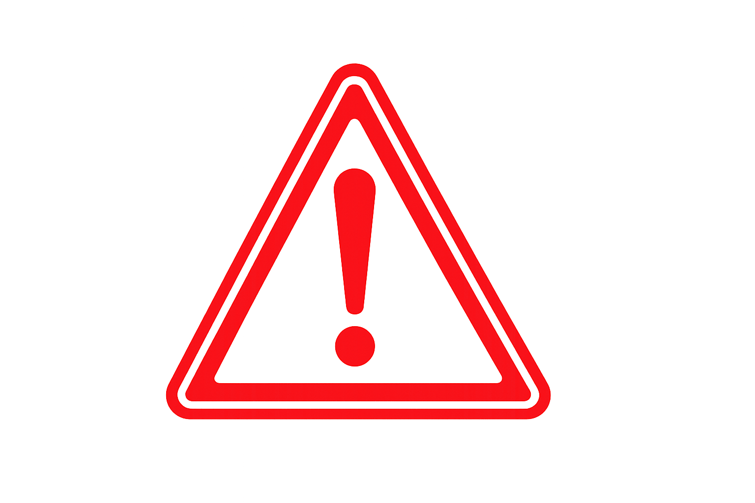 Warning Sign T-Shirt - Wear Unspoken