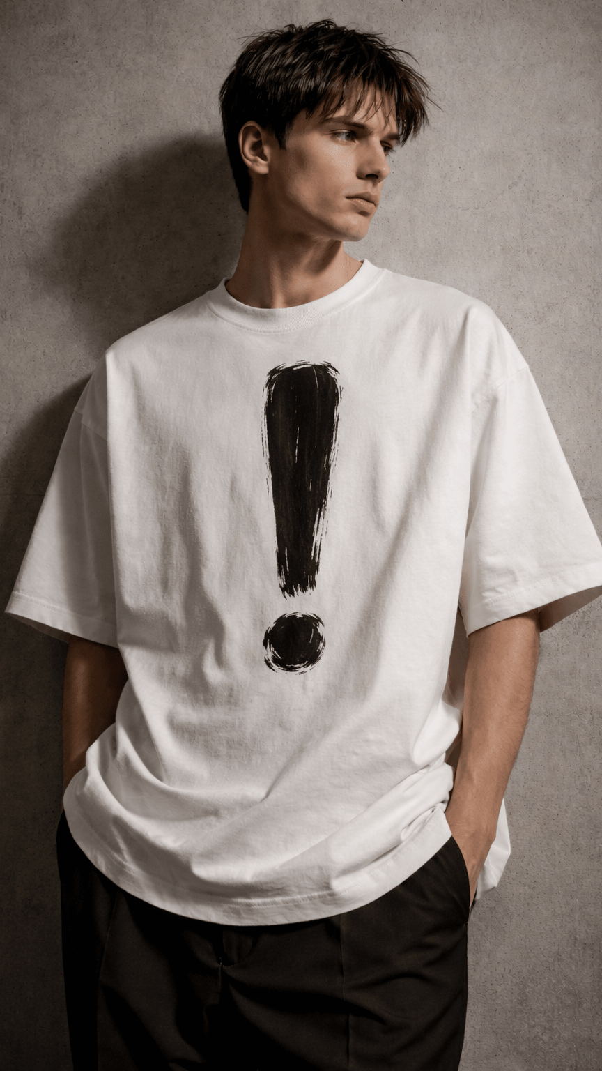 STATEMENT One. — Minimal Streetwear T-shirt | Wear Unspoken - Wear Unspoken