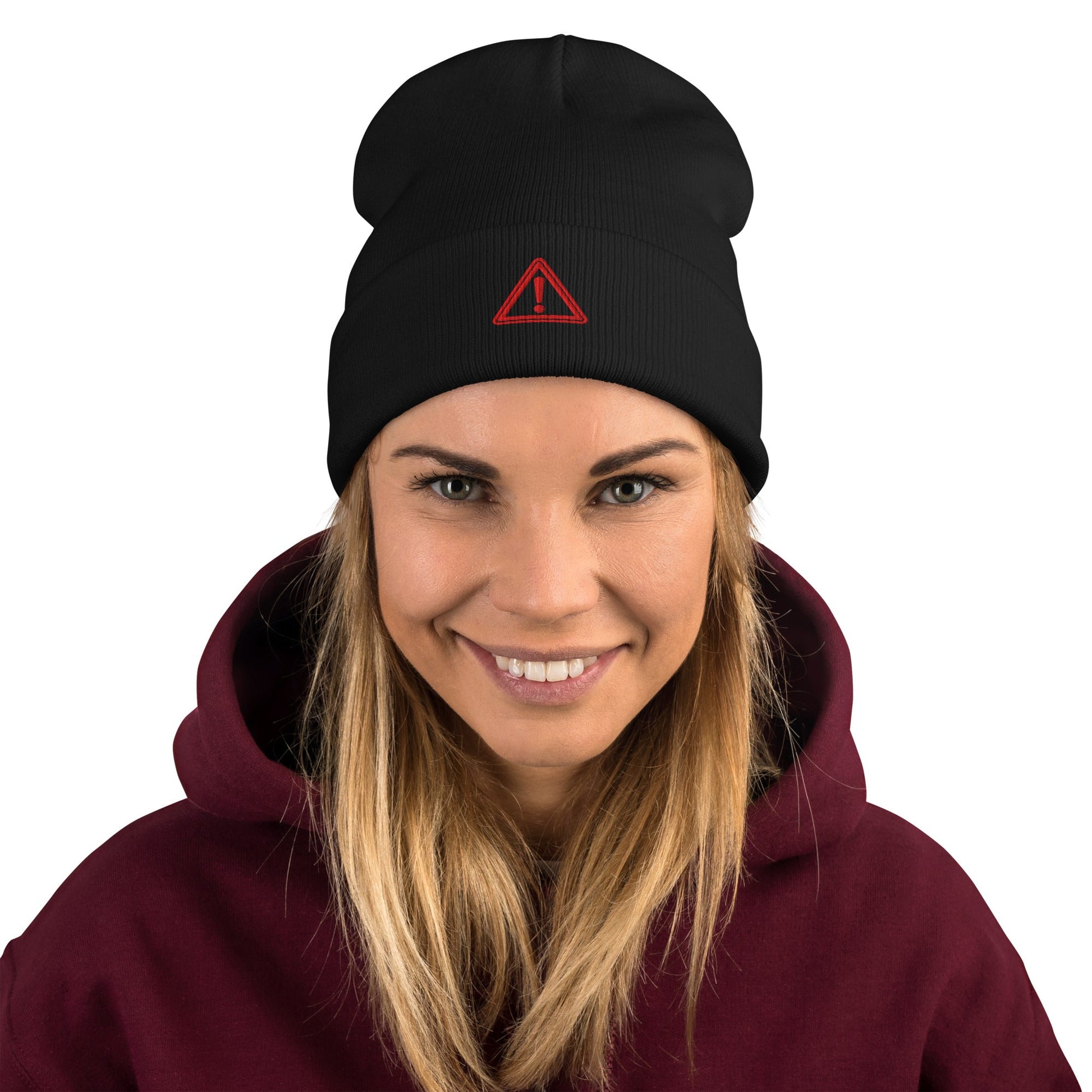 Signal Beanie — Geborduurd - Wear Unspoken